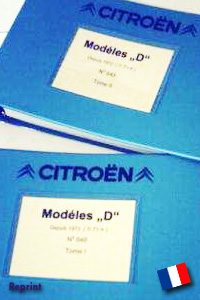 Citroën D Catalogue des pièces détachées No 648